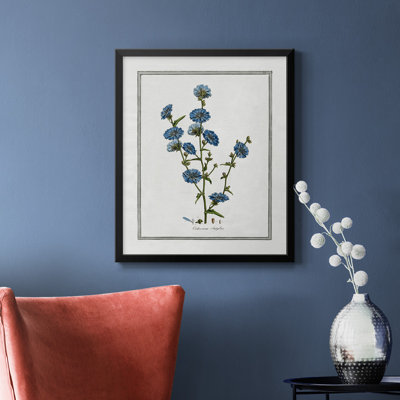 Toile encadrée de qualité supérieure Soft Botanical I - prête à être accrochée