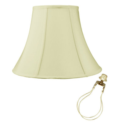 Abat-jour CLIP-ON FITTER Shantung Bell