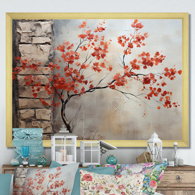 " Fiery Red Maple Tree III "