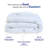 Martex Brrr Queen White Mattress Pad-120900362