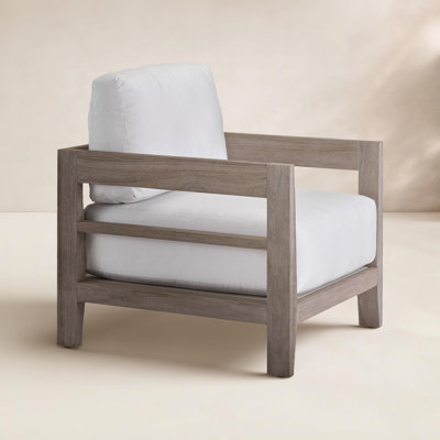 Morley Teak Patio Chair with Sunbrella Cushions