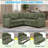 L-Shaped Sectional Sofa Bed With Pull-Out Bed, Storage, Usb Charging And Cup Holders