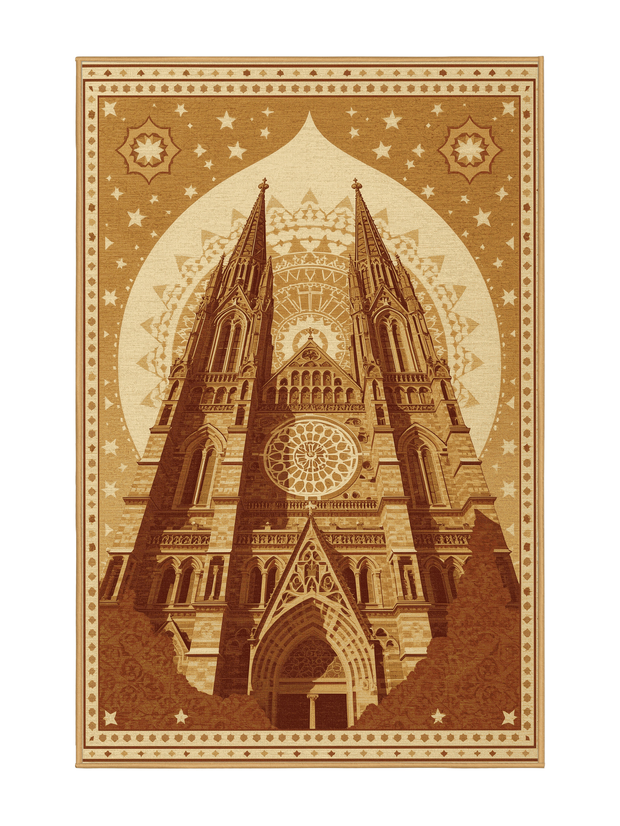 Cathedral Rug Wrought Studio Soft Plush Fairbanks Christchurch Cathedral Classic ...