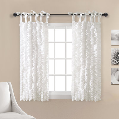 Semi Sheer Curtain Pair