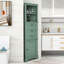 Armoire de salle de bain autoportante Fetiere, armoire haute triangulaire avec tiroirs et tablettes réglables-550932641