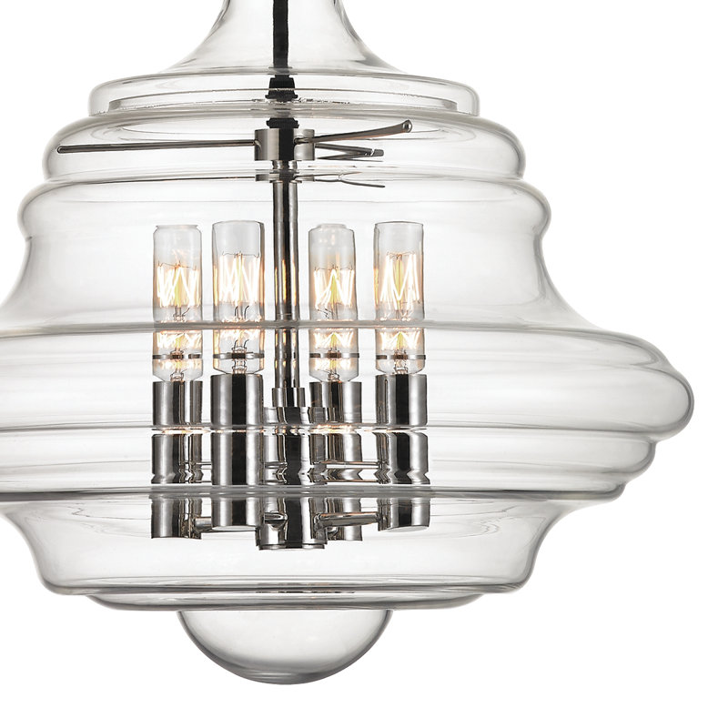 Roth 4 - Light Pendant, Polished Nickel