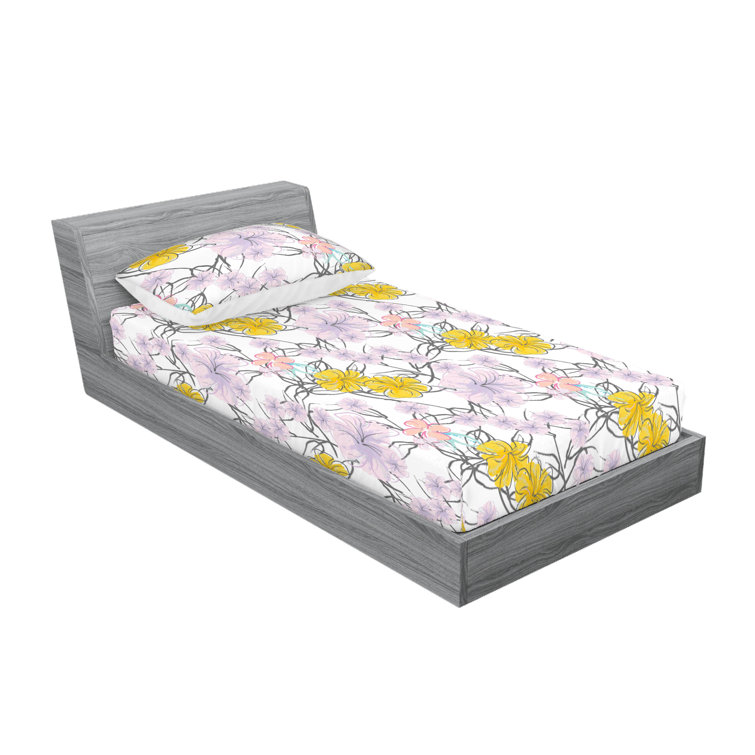 Drap-housse et taies décoratives 3 pièces Ambesonne