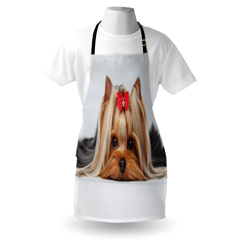 No Pattern Bib Apron