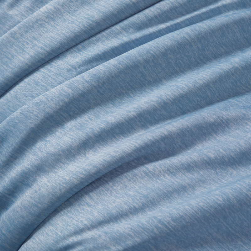 Brookstone Comfort Sheet System Set Case Pack, Blue, King Sheet set comes with two Pillowcases