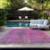 Kinslee Washable Striped Indoor / Outdoor Rug