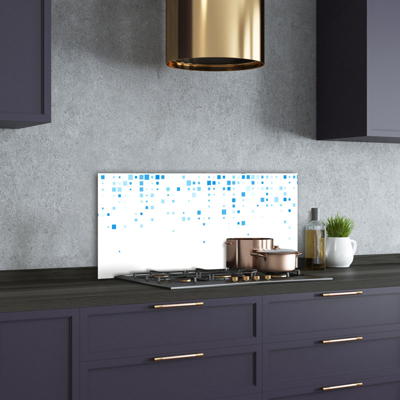 Bechler 50cm W x 100cm L Glass Peel and Stick Panel
