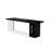 Black Rectangular Solid Wood desk-950890701-950890699