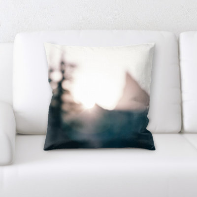 Microsuede Throw Pillow