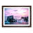 View of the Sunset in India in Abstract - Picture Frame Graphic Art Print-55759481-55759482