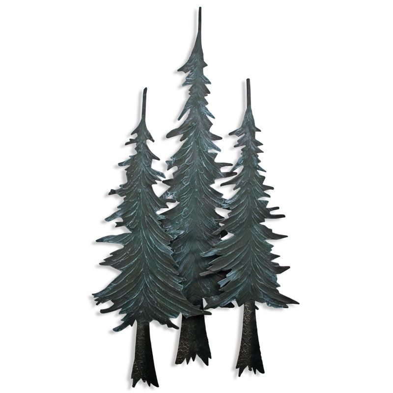 Handmade Rustic Landscape & Nature Wall Decor on Metal