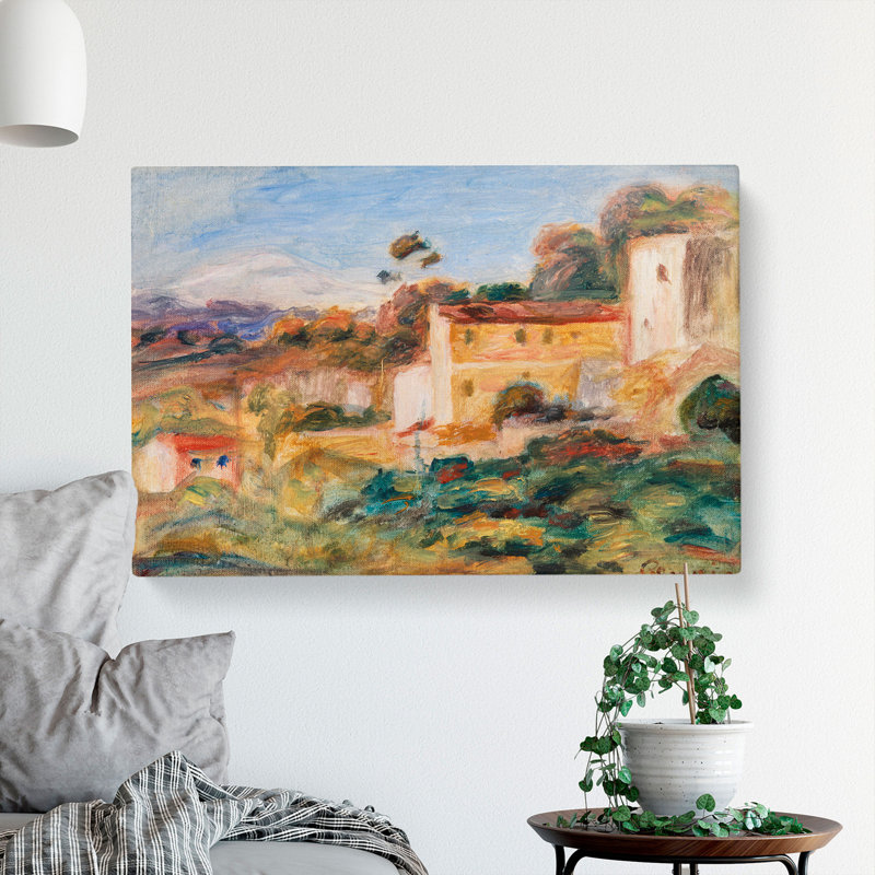 Landscape Vol.7 by Pierre-Auguste Renoir - Wrapped Canvas, 60cm H x 91cm W x 3cm D