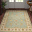 Tapis vert en laine touffeté à la main Southshore-496649541