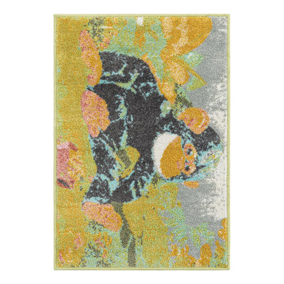 Tapis pour enfant Unique Loom Gorilla Whimsy
