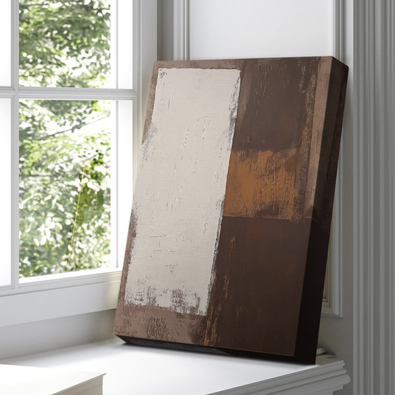Abstrait, toile tendue avec châssis CLxxviii - prêt à être accroché, H 60 po x l 40 po