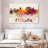 Atlanta Skyline Colors Canvas Print-92497305
