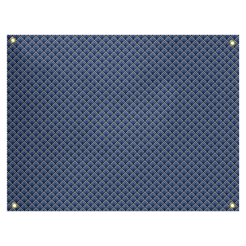 Tapisserie dégradée reverse géométrique par katelyn elizabeth Kitterman, Intérieur, H 91 po x l 107,5 po
