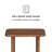 Folkes Solid Wood End Table-1324313530