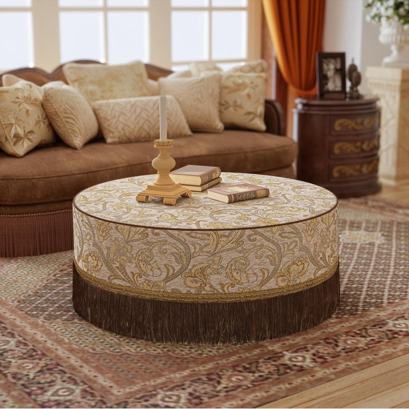 Grande table basse avec repose-pieds Bungalow Rose
