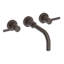 East Linear Wall Mount Bathroom Faucet-236739945