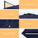 Sonceria 138'' x 108'' Rectangular Lighted Cantilever Umbrella