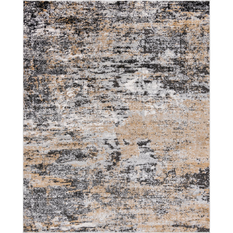 Highdell Abstract Indoor Rug, Rectangle 8' x 10'