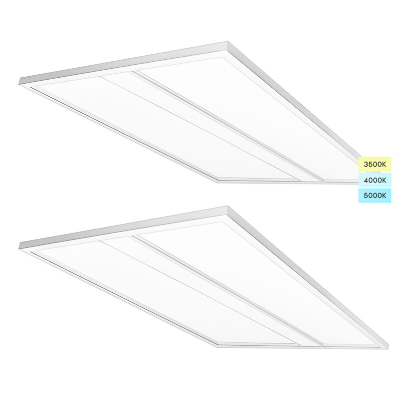 Dimmable Troffer Ceiling Light, 47.72" H x 23.74" W x 1.74" D