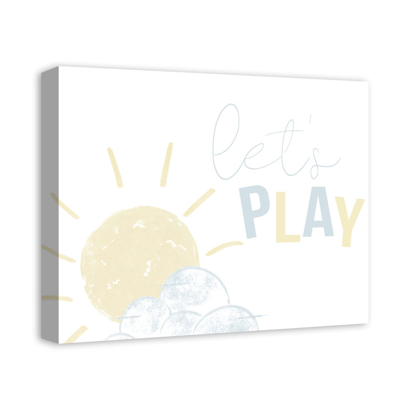 «Lets Play Sun», art sur toile, H 20 po x l 16 po x P 1,25 po