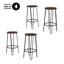 Ensemble de 17 tabourets de bar 17,5 po 17 Stories, noyer