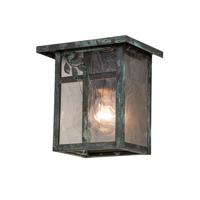 Hyde Park Sprig 1 - Light Outdoor Wall Lantern