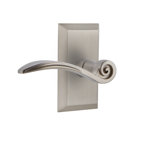 Studio Plate Privacy (Bed & Bath) with Swan Lever