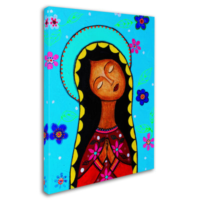 'Charlotte's Virgin Guadalupe' Print on Wrapped Canvas