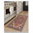 2X4 Ultra-Thin Washable Non-Slip Oriental Rug - Stain Resistant Throw Rug For Kitchen Entryway Bathroom Laundry - Brown/Multi-207150282