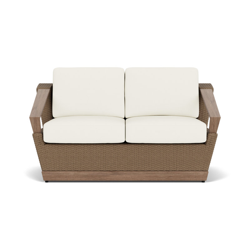 Charisma Outdoor 2 - Seat Loveseat, Sailcloth Salt