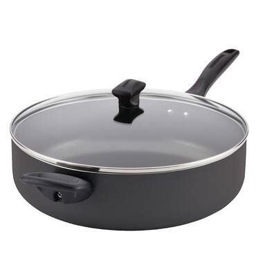 7.5QT NON-STICK SAUTE PAN W/LID- 6