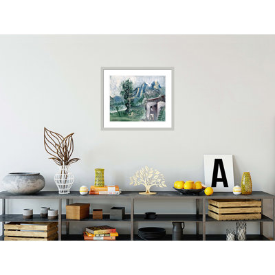 «Landscape» par Pablo Picasso, impression giclée sur cadre