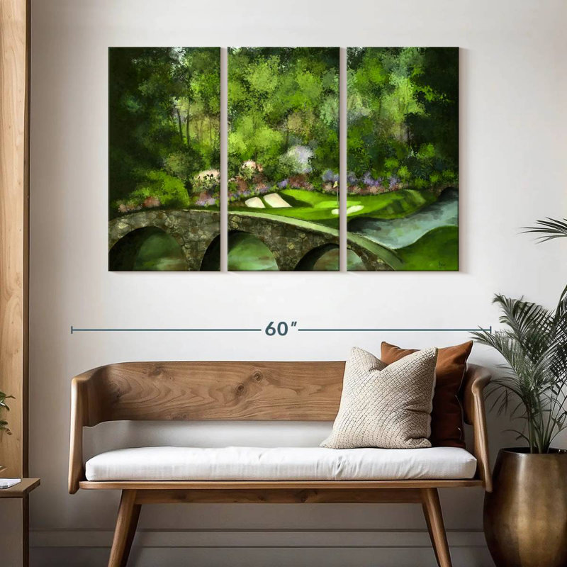 Sireci Amen Corner, 32" H x 50" W