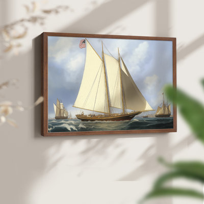 Nautical Series-CII - Reproduction encadrée - Restickable