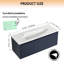 48 Inch Wall-Mounted Single Bathroom Vanity With Resin Vanity Top