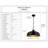 Avellana 1 - Light Dome Pendant
