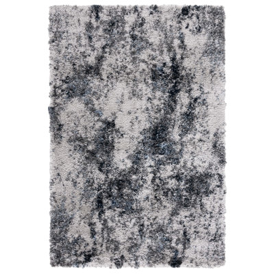Cloud Shag Performance Abstract Rug