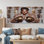 Loup de Wall Street yeux sur le prix Boxer - homme, art mural
