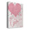 Toile tendue avec châssis de qualité supérieure «Sparkling Love» - prête à être accrochée
