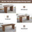 Ensemble de table de salle à manger extensible Modern Farmhouse-1425737459-1425737460-1425737457