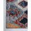Tapis géométrique bleu marine / jaune / orange-1679067194
