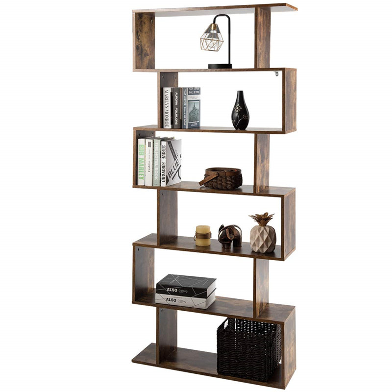 192cm H x 80cm W Geometric Bookcase